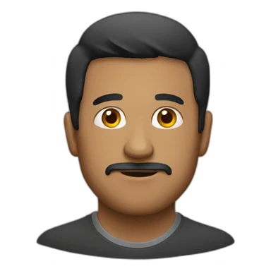 Hombre pensativo  sticker