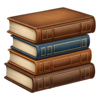 BOOKS BROWN sticker