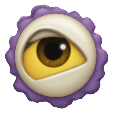 the iris (sentient planet), it is with us now, laughing at us. here i am, i hear you sticker