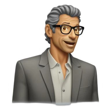 Jeff Goldblum sticker