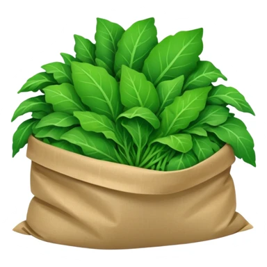 bagged greens sticker