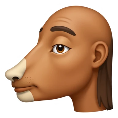 nose from side sticker