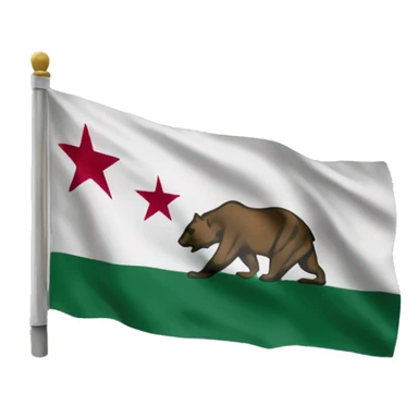 California flag sticker