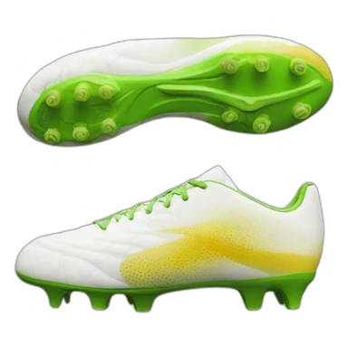 Soccer cleat sticker