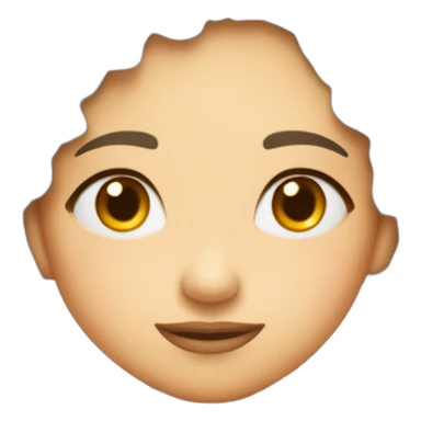 Clémentine chaud sticker