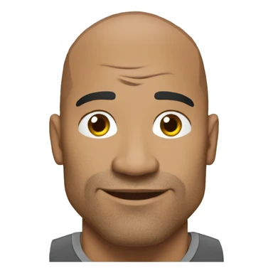 the rock with a mobile phone sticker