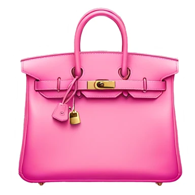 Pink Hermes Birkin Bags sticker