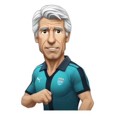 alan pardew manuel pellegrini boxing sticker