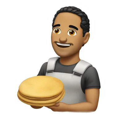 colombian arepa emoji funny sticker