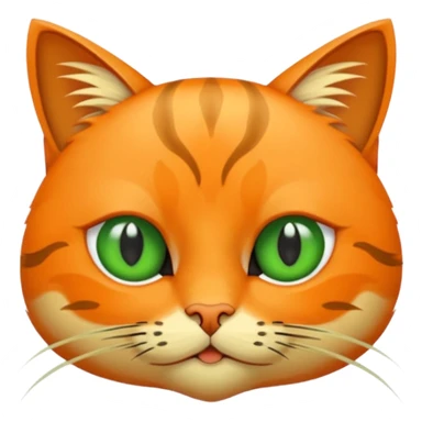 Katze mit Gurke auf den Augen sticker