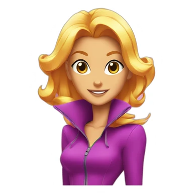 Totally spies Clover sticker