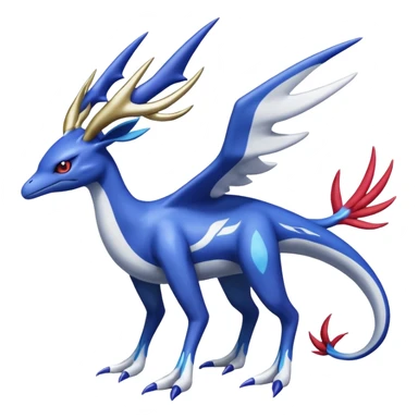 Xerneas-Kyogre-Latios-Lugia-Fakémon-hybrid-creature (full body)  sticker