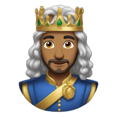 Le roi Mohamed six sticker