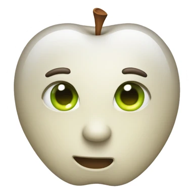 apple style emoji blinking sticker