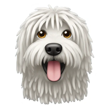 Puli dog sticker