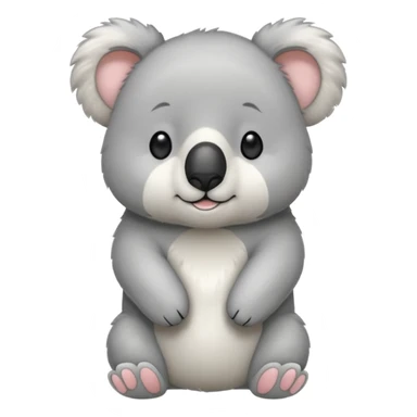 Haz a un samoyedo con mezcla un koala sticker