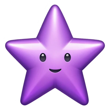 purple star icon sticker
