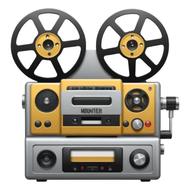 Reel tape recorder from the Mindhunter TV show sticker