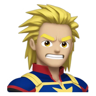 All might sticker