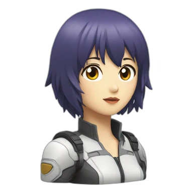 Motoko-kusanagi sticker