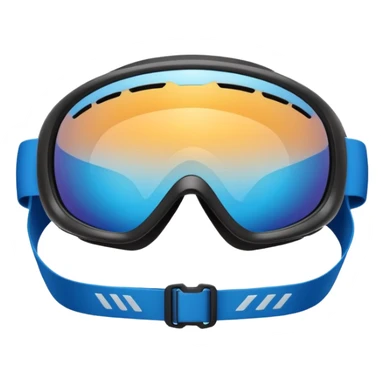 Ski goggles sticker