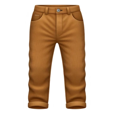 Corduroy texture ridged pants sticker