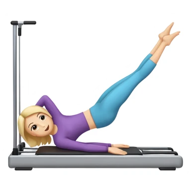 Reformer pilates emoji sticker