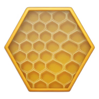honeycomb sticker