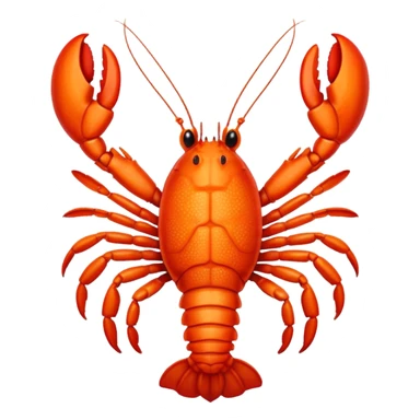 Red lobster sticker