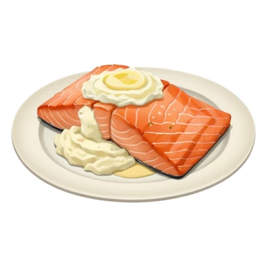 saumon puree  sticker