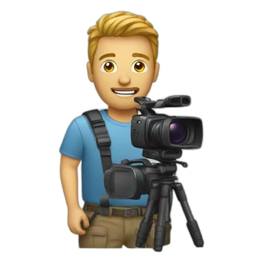 Videographer sticker