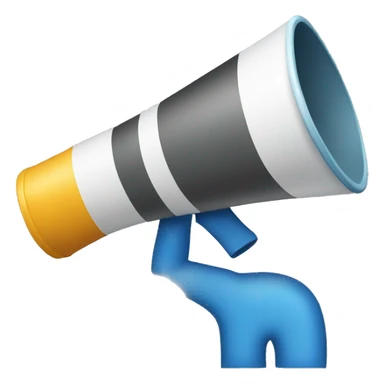 Marketing Icon featuring Graph or megaphone graphic sticker