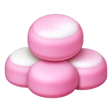 pastel aesthetic  pink mochi dessert sticker