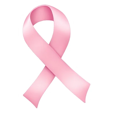 baby pink ribbon sticker