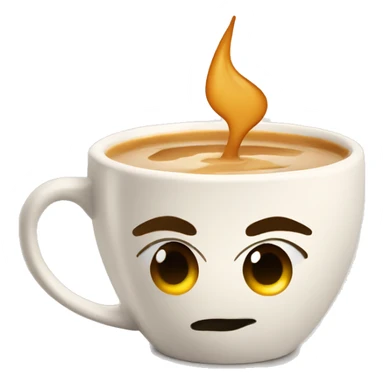 chai in a ceramic cup sticker