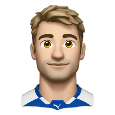 Antoine Dupont joueur de l’équipe de France de rugby sticker