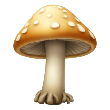 mushroom with legs sticker