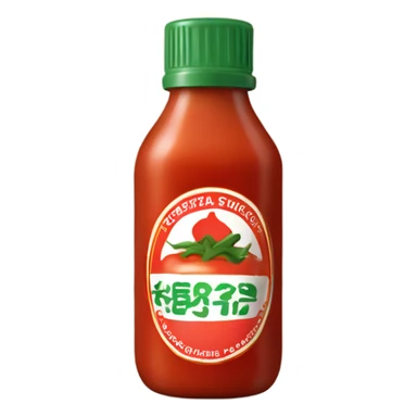 Just one simple Sriracha sauce sticker