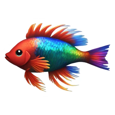 cockerel fish sticker