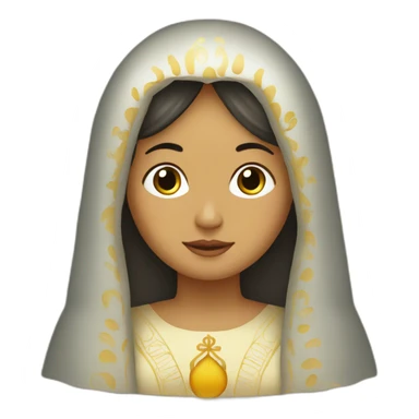 Virgen de la Soledad sticker