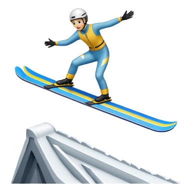 chce motikona skoczka z gry deluxe ski jump 2 takiego pixelowego jak w grze sticker