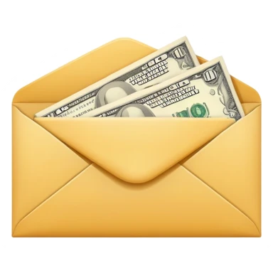 salary envelope sticker