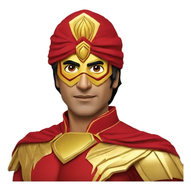 Indian superhero Shaktimaan sticker