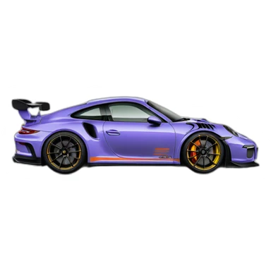 Porche 911 gt3rs sticker