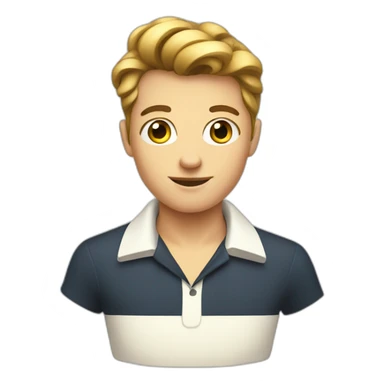 retro teenage bowler sticker