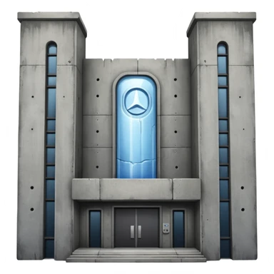 The dark building of the vodka  sticker