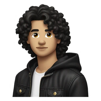 Conan Gray is an American singer-songwriter and former YouTuber.  dark hair, long short rockstar light skin  sticker