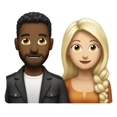 Man and woman in a Bryan Adam’s concert sticker