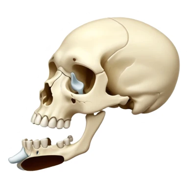 jaw bone sticker