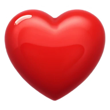 iPhone emoji: dark red heart sticker